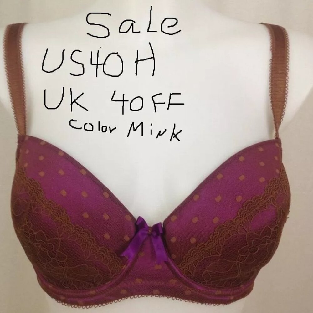 Parfait by Affinitas 2501 Angelina Contour Bra Mink 40FF UK -US 40H NEW